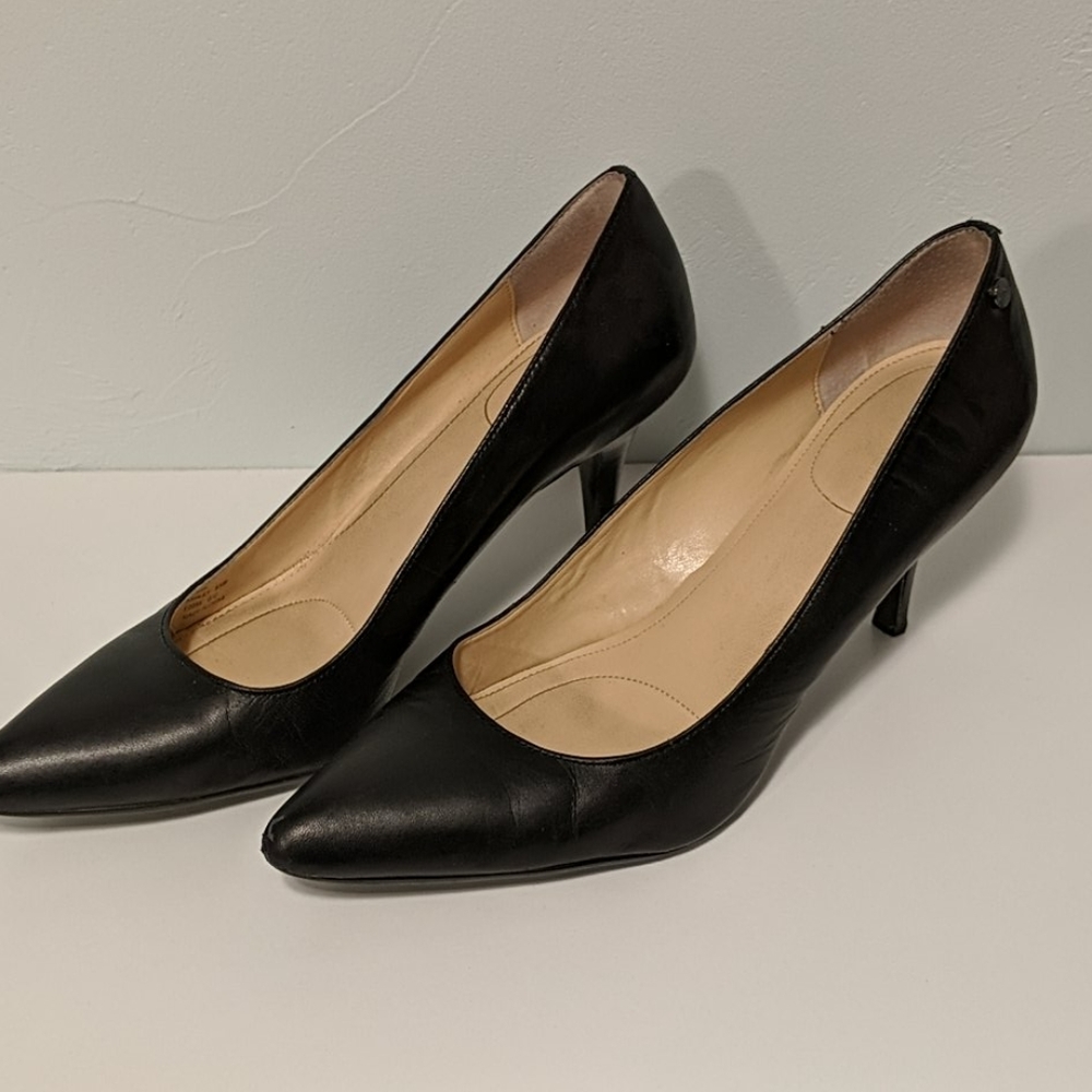 Black high heels